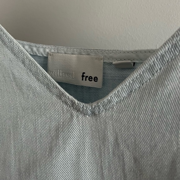 Aritzia A-Line Mini Denim Dress - Picture 5 of 5